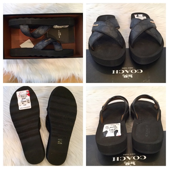 ✨SOLD✨NIB, Coach Janine Signature Sandals, 7 - Picture 6 of 8